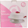 (Plastic Cake Plate Turntable ) طبق الكعك البلاستيك الدوار