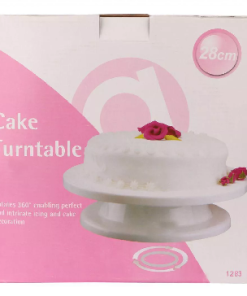 (Plastic Cake Plate Turntable ) طبق الكعك البلاستيك الدوار