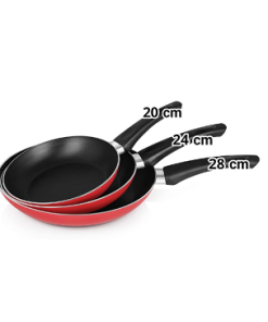 طقم قلاي هندي 3 قطع Pigeon 3 pcs fry pan