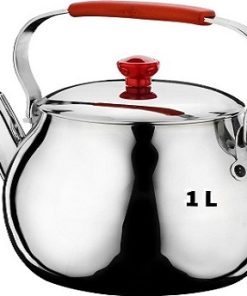 غوري تركي جودة عالية  Hascevher Mevlana Teapot 18/10 Stainless Steel 1 L